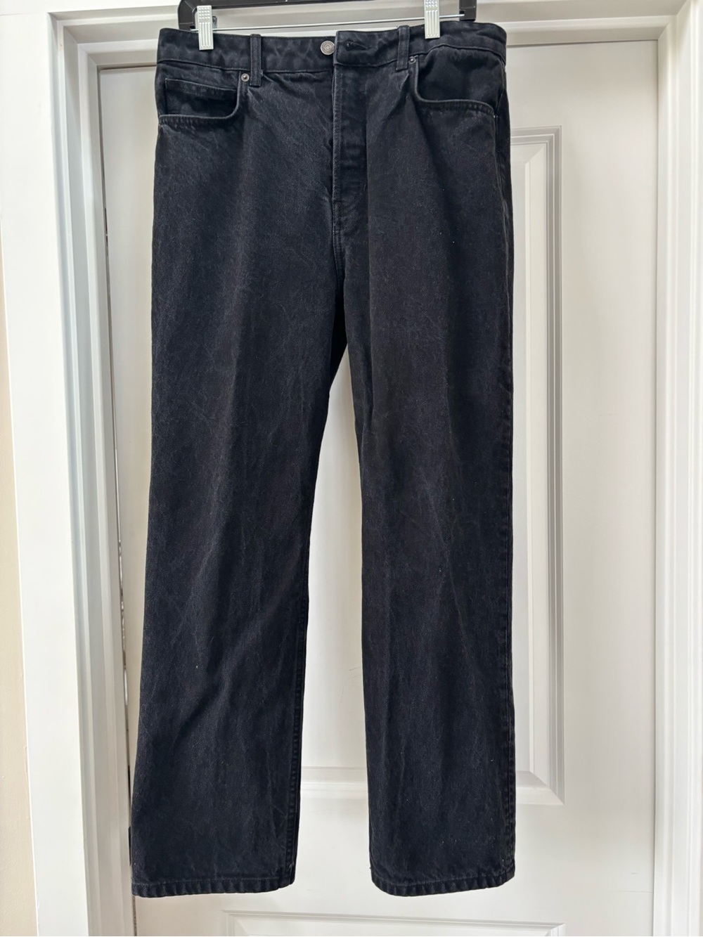REFORMATION black jeans size 30